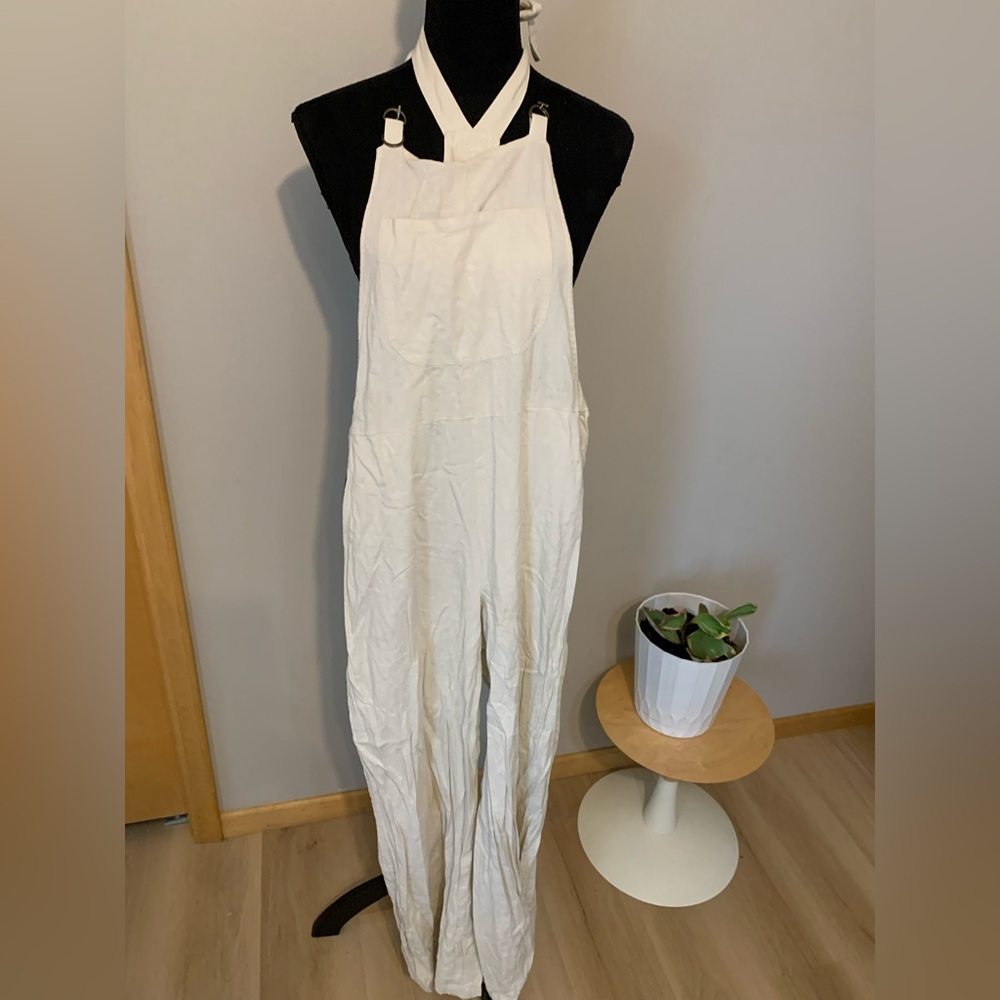 Cream Overalls - Picture 2 of 3
